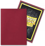 Dragon Shield Sleeves: Matte SS (100) Blood Red