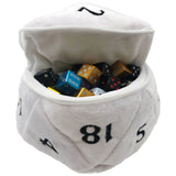 Ultra Pro D20 Plush Dice Bag - White