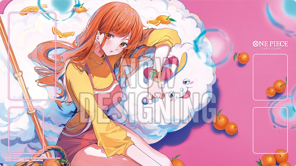 One Piece CG: Nami & Zeus Playmat (Premium 24-25 edition) – The SOOG