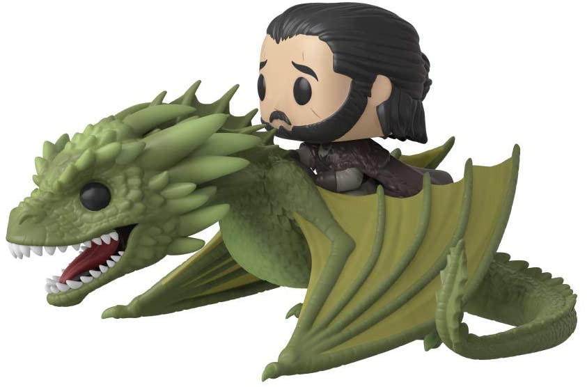 Game of Thrones Rhaegal Pop! Vinyl Ridez with Jon Snow Figure