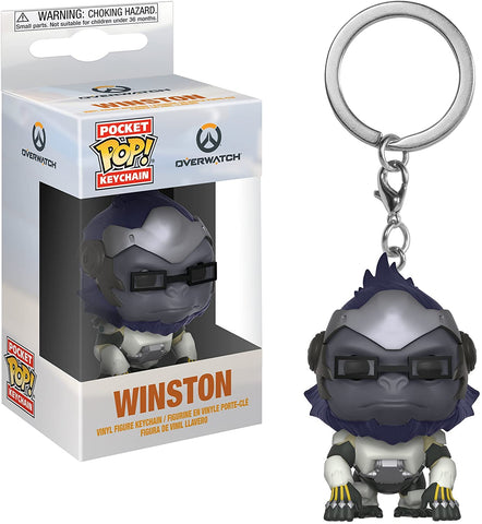 Overwatch Winston Pocket Pop! Key Chain