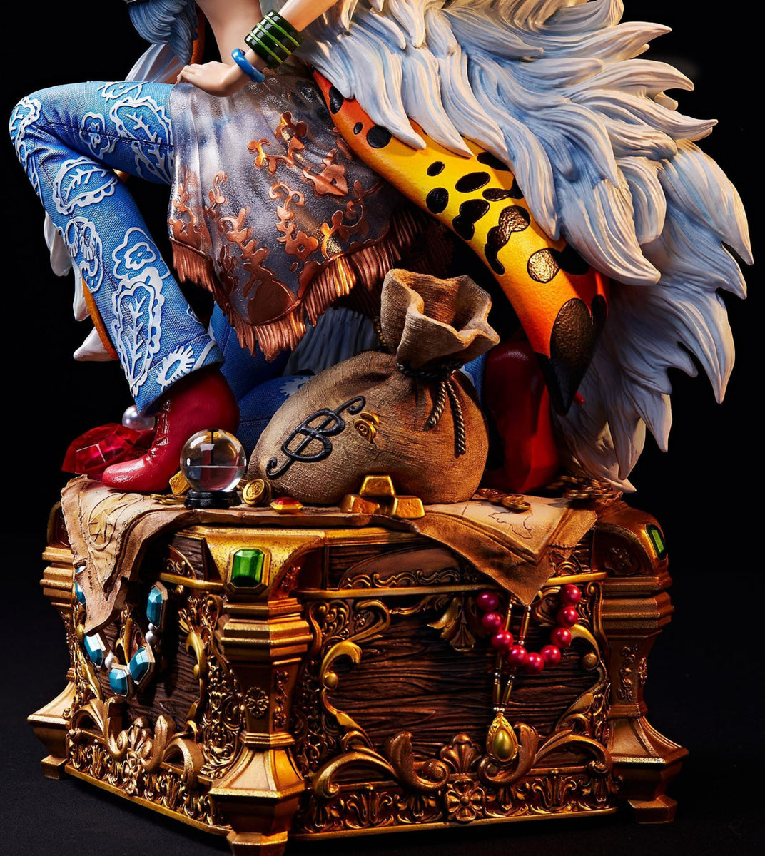 Set Di 2 Statuette One Piece – Nami E Sanji, SCultures King Showdown, Japan Import