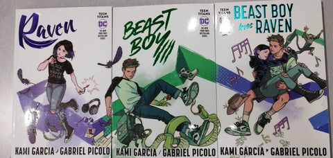 Teen Titans: Raven, Beast Boy, BB Loves R (Connecting Covers)