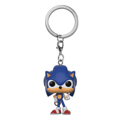 Sonic the Hedgehog with Ring POP! Keychain