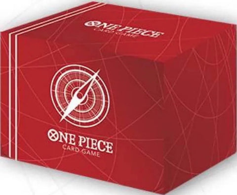 One Piece CG: Clear Card Case - Standard Red