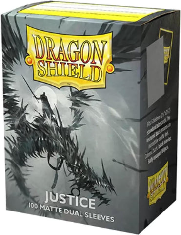 Dragon Shield Sleeves: Matte Dual SS (100) Justice