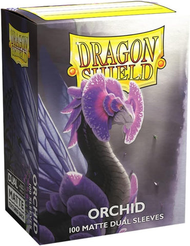 Dragon Shield Sleeves: Matte Dual SS (100) Orchid
