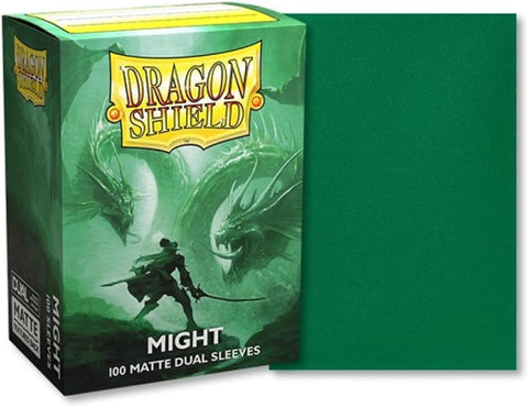 Dragon Shield Sleeves: Matte Dual SS (100) Might