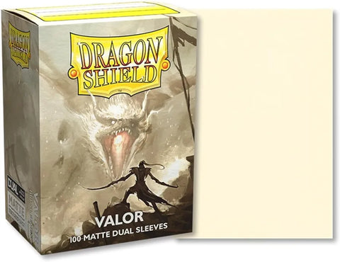Dragon Shield Sleeves: Matte Dual SS (100) Valor
