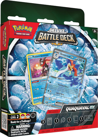 Pokémon TCG: Quaquaval ex Deluxe Battle Deck