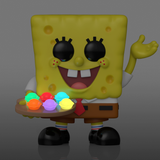 Spongebob Squarepants with Pretty Patties (Glow) Pop!