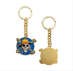 Luffy JR Metal Keychain