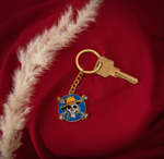 Luffy JR Metal Keychain