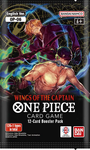 One Piece CG: Booster Pack - Wings Of The Captain OP-06