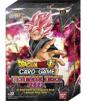 DBS CG - Ultimate Deck 2023 Goku Black BE22 The SOOG DBS CG - Ultimate Deck 2023 Goku Black BE22 The SOOG