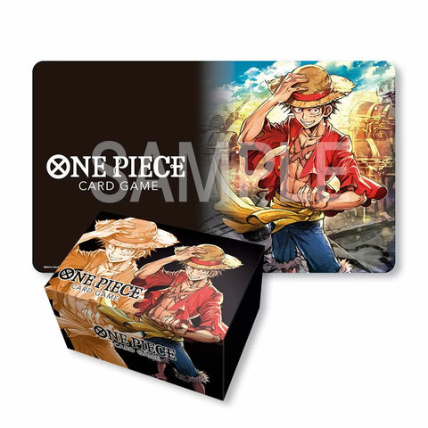 One Piece CG: Playmat & Storage Box Set: Luffy 1