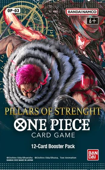 One Piece CG: Booster Pack - Pillars of Strength OP-03 The SOOG One Piece CG: Booster Pack - Pillars of Strength OP-03 The SOOG