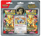 Pokémon TCG: Mega Evolution-Ascended Heroes 2-pack Blister Combo (4 packs)
