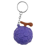 Squishy Gum-Gum Fruit Keychain
