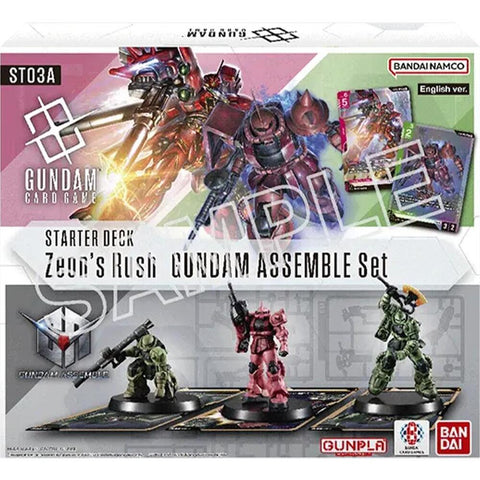 Gundam CG: Assemble Set - Zeon's Rush ST03A