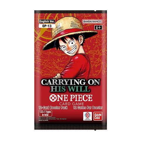 One Piece CG: Booster pack - Carrying On His Will OP-13