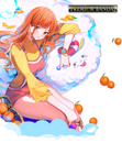 One Piece CG: Nami & Zeus Playmat (Premium 24-25 edition)