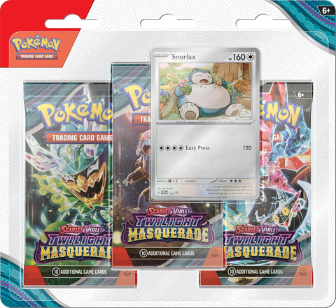 Pokemon TCG: Scarlet & Violet - Twilight Masquerade 3-Pack Blister