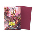 Dragon Shield Sleeves: Matte Dual SS (100) SE Pomegranate & Gold