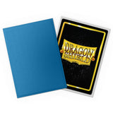 Dragon Shield Sleeves: Matte Dual SS (100) SE Cobalt & Silver