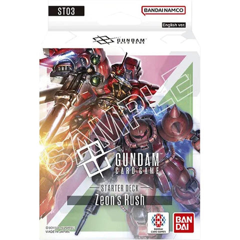 Gundam CG: Deck - Zeon's Rush ST03