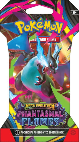 Pokémon TCG: Mega Evolution-Phantasmal Flames Sleeved Booster