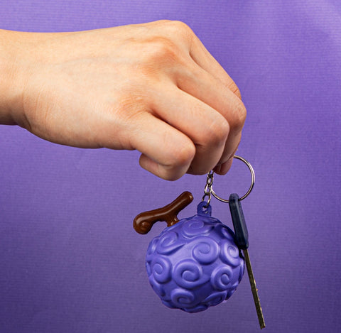 Squishy Gum-Gum Fruit Keychain