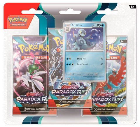 Pokemon TCG: Scarlet & Violet - Paradox Rift 3-Pack Blister