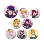 One Of Oshi no Ko Can Badge Rock Band version