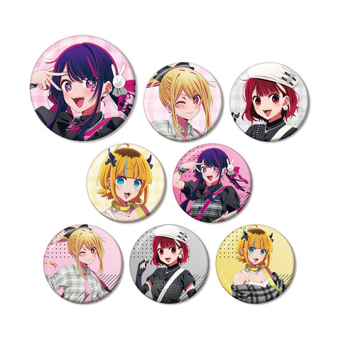 One Of Oshi no Ko Can Badge Rock Band version