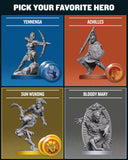 Unmatched: Battle of Legends Vol. 2 - Yennenga, Achilles, Sun Wukong, Bloody Mary