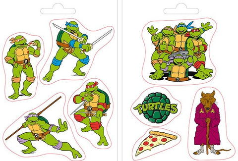 TMNT - Turtles & Splinter Stickers