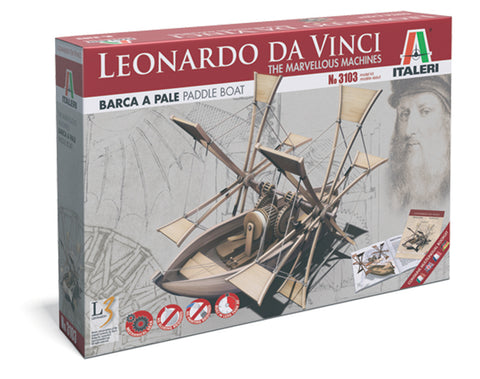 Italeri Leonardo da Vinci #3103 Paddle Boat