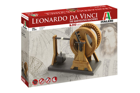 Italeri Leonardo da Vinci #3112 Leverage Crane
