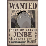 ONE PIECE - Wanted Poster: Jinbe (52x35)