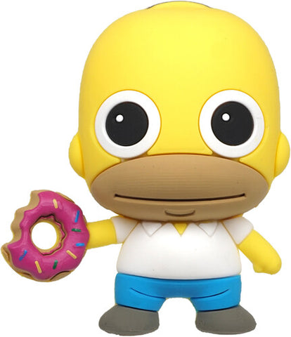 Simpsons Homer with Donut 3D Foam Magnet
