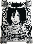 Attack On Titan Mikasa Black Badge Series Enamel Pin