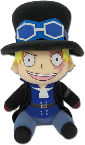 One Piece Sabo Sitting Pose Plush 7"