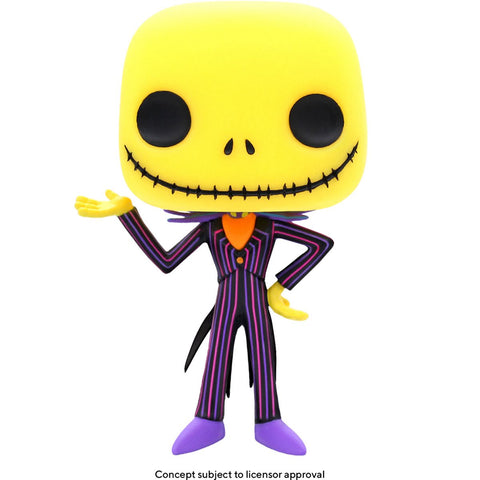 The Nightmare Before Christmas Jack Skellington Blacklight Pop! Vinyl Figure