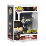 Mortal Kombat 2021 Sub-Zero GitD Pop! Vinyl Figure -EE Exclusive