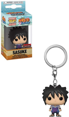 Naruto Shippuden Sasuke Uchiha Pocket Pop! Vinyl Figure Key Chain