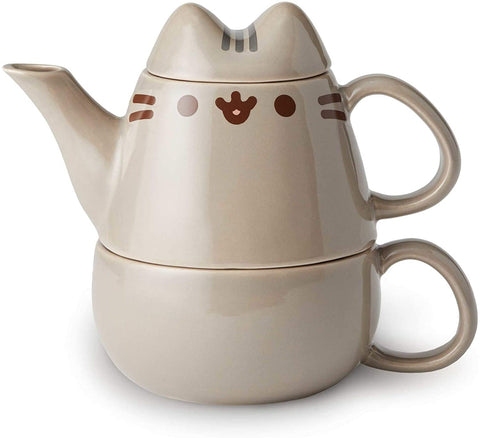 Pusheen the Cat Tea for One 10 oz. Tea Set