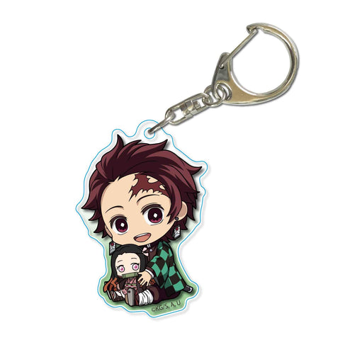 Tanjiro Kamado Gyugyu Acrylic Keychain