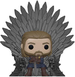 Game of Thrones Ned Stark on Throne Deluxe Pop! Vinyl Figure