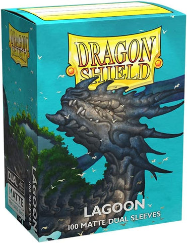 Dragon Shield Sleeves: Matte Dual SS (100) Lagoon